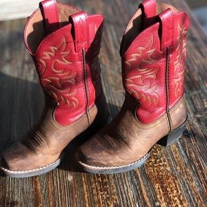 ARIAT 4LR Geniune leather cowboy boots 9.5